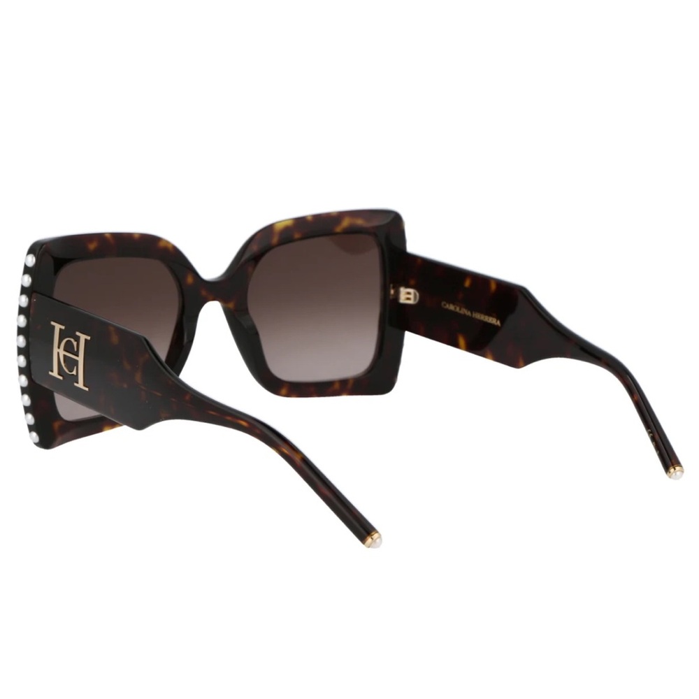 Carolina Herrera Black Sunglasses - Picture 3 of 5